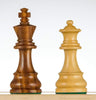 SINGLE REPLACEMENT PIECES: 3 3/4" French Series Wood Chess Pieces - Golden Rosewood - Parts - Chess-House