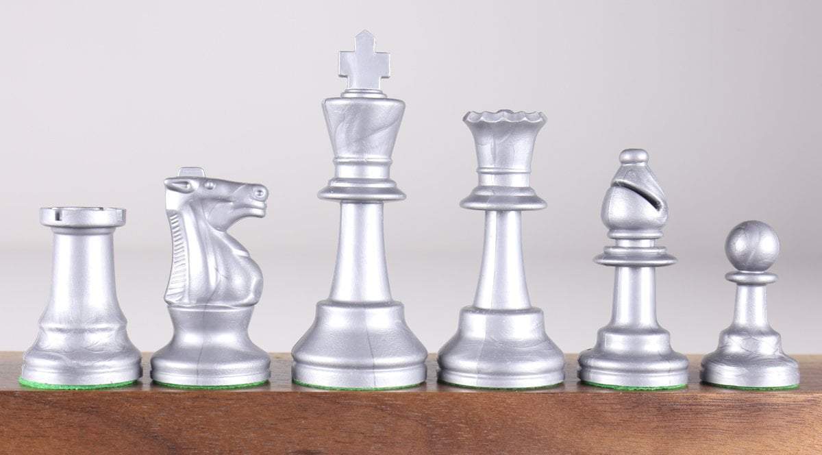 SINGLE REPLACEMENT PIECES: 3 3/4" Heavy Club & Tournament Chess Pieces - Parts - Chess-House