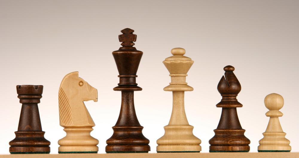 SINGLE REPLACEMENT PIECES: 3 3/4" Standard Staunton chess Pieces #6 Piece