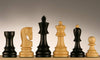 SINGLE REPLACEMENT PIECES: 3 3/4" Yugo (Zagreb) Ebonized Chessmen Piece