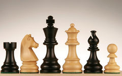 SINGLE REPLACEMENT PIECES: 3.75" Championship Series Chess Pieces - Ebonized - Parts - Chess-House