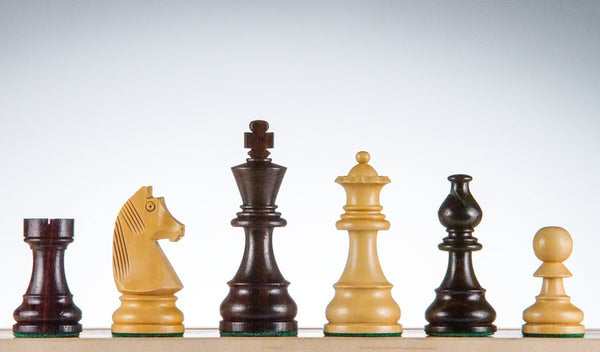 SINGLE REPLACEMENT PIECES: 3.75" Championship Series Chess Pieces - Rosewood Piece