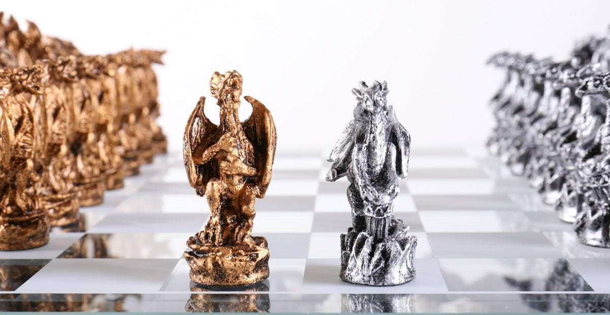 SINGLE REPLACEMENT PIECES: 3D Dragon Chess Set Piece