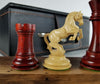 SINGLE REPLACEMENT PIECES: 4" Alexander Staunton Padauk Wood Chess Pieces With Box - Parts - Chess-House
