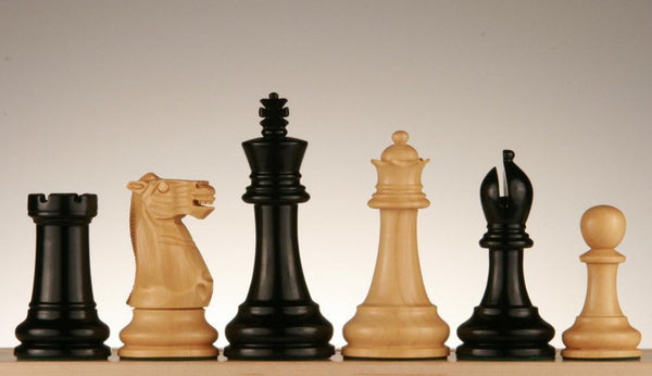 SINGLE REPLACEMENT PIECES: 4" Ebonized Chess Pieces Piece