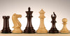 SINGLE REPLACEMENT PIECES: 4" Executive Chessmen - Rosewood Piece