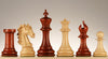 SINGLE REPLACEMENT PIECES: 5" Fiero Caballero Chess Pieces - Rosewood Piece