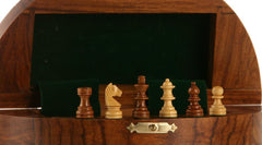 SINGLE REPLACEMENT PIECES: 5" Magnetic Wood Square Travel Chess Set Piece