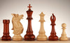 SINGLE REPLACEMENT PIECES: 6" Napoleon Budrosewood Chess Pieces - Parts - Chess-House