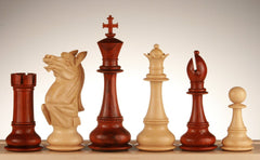 SINGLE REPLACEMENT PIECES: 6" Napoleon Budrosewood Chess Pieces - Parts - Chess-House
