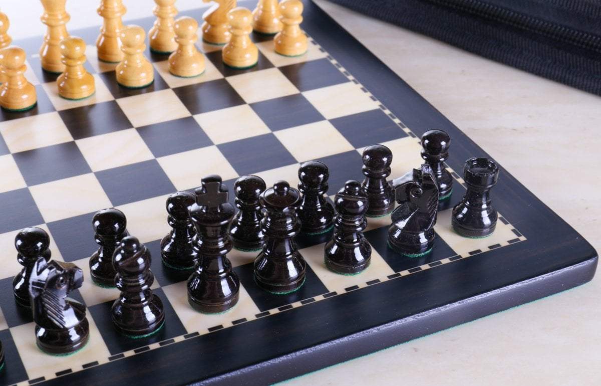 SINGLE REPLACEMENT PIECES: 8" Magnetic Travel Chess Set in Black and Boxwood - Parts - Chess-House