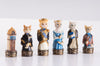 SINGLE REPLACEMENT PIECES: Cats Vs. Dogs Chessmen - Parts - Chess-House
