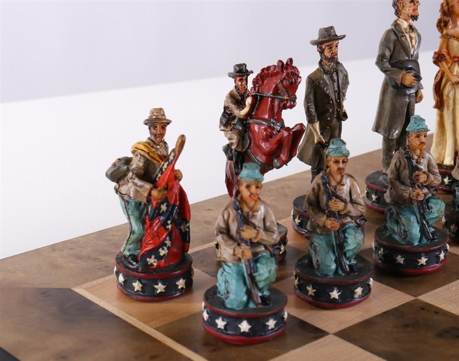 SINGLE REPLACEMENT PIECES: Civil War Chess Pieces Piece