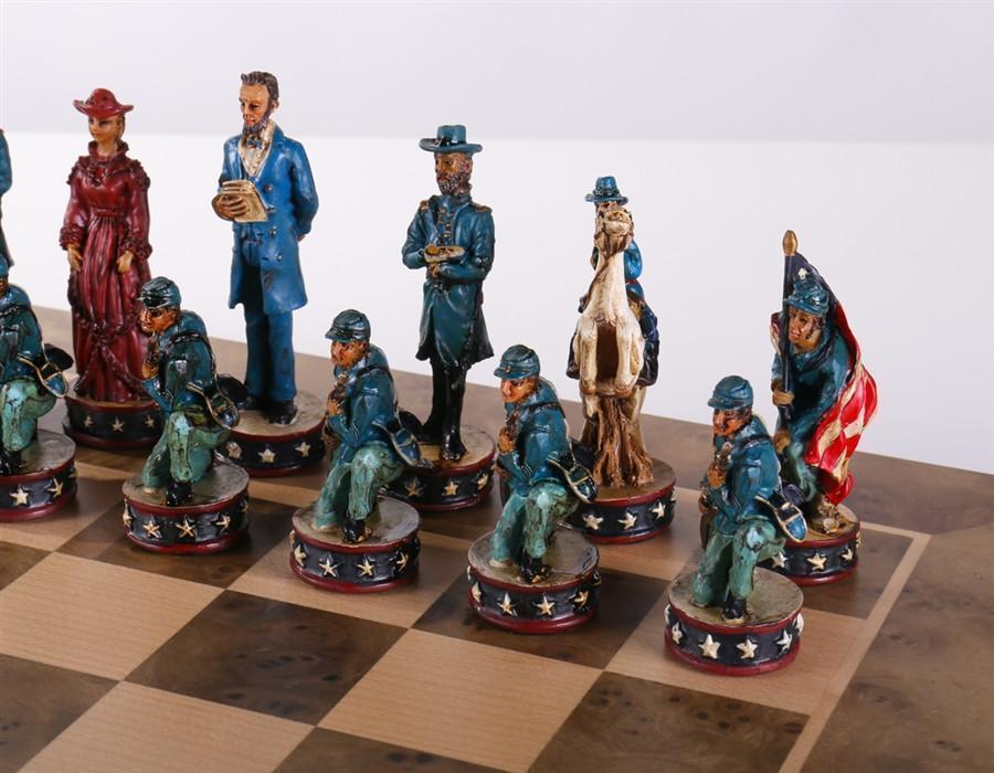 SINGLE REPLACEMENT PIECES: Civil War Chess Pieces Piece