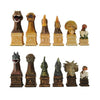 SINGLE REPLACEMENT PIECES: Dinosaur Chessmen - Parts - Chess-House