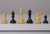 SINGLE REPLACEMENT PIECES: Ebonized Fischer Style Chess Pieces - Parts - Chess-House