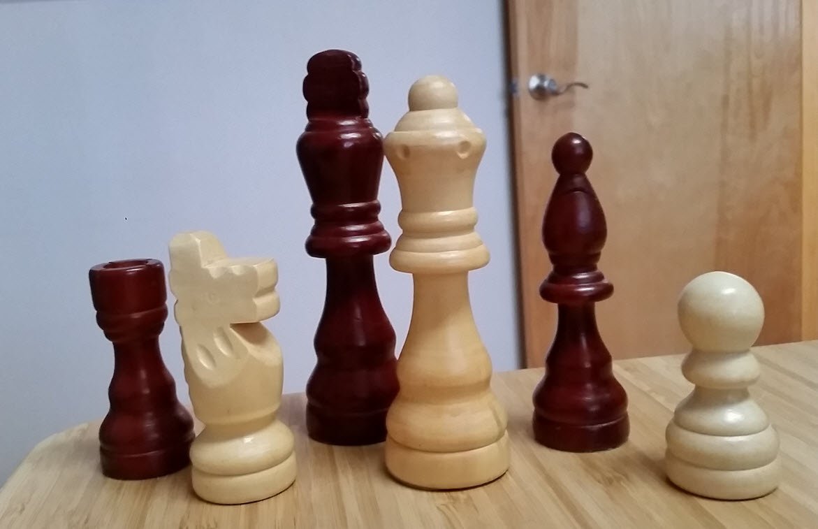 SINGLE REPLACEMENT PIECES: Extra Large Chess Pieces Piece
