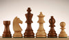 SINGLE REPLACEMENT PIECES: French Staunton Chessmen - Sheesham / Kari Wood - 3 3/4" Parts