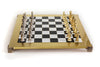 SINGLE REPLACEMENT PIECES: Gold and Silver Staunton Chess Set - 17" - Parts - Chess-House