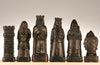SINGLE REPLACEMENT PIECES: House of Hauteville Chessmen - Antique White and Black Marble Resin Piece