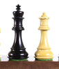 SINGLE REPLACEMENT PIECES: King's Bridal 3.75" Ebonized Chess Pieces - Parts - Chess-House