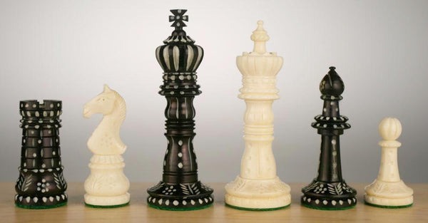 SINGLE REPLACEMENT PIECES: King's Series Camel Bone Chess Pieces Piece