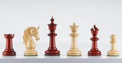 SINGLE REPLACEMENT PIECES: Luxury Chess in Padauk 4 5/8" King - Parts - Chess-House