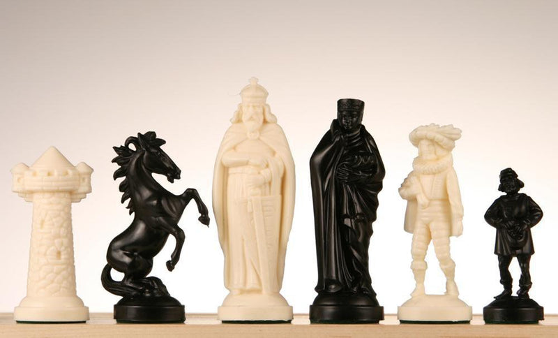 SINGLE REPLACEMENT PIECES: Medieval Chess Pieces