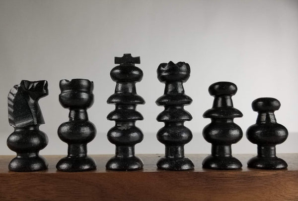 SINGLE REPLACEMENT PIECES: Mexican Onyx Pieces - Black - Parts - Chess-House