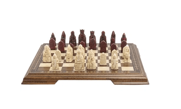 SINGLE REPLACEMENT PIECES: Mini Isle of Lewis Chess Pieces - SAC Antiqued - Parts - Chess-House