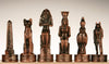 SINGLE REPLACEMENT PIECES: Pewter Egyptian Chessmen Piece