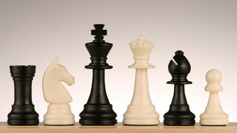 SINGLE REPLACEMENT PIECES: Plastic Chess Pieces No 6
