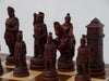 SINGLE REPLACEMENT PIECES: Roman Chess Pieces by Berkeley - Cardinal Red - Parts - Chess-House