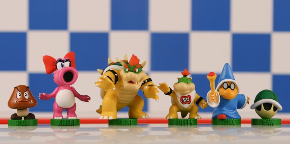 SINGLE REPLACEMENT PIECES: Super Mario Brothers Chess Set - Parts - Chess-House
