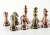 SINGLE REPLACEMENT PIECES: Tall Metallic Style Plastic Chess Pieces - Parts - Chess-House