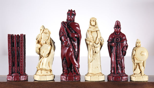 SINGLE REPLACEMENT PIECES: The Battle of Hastings Chess Pieces - SAC Antiqued - Parts - Chess-House