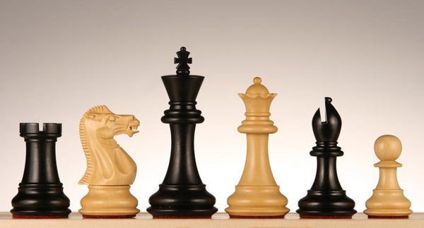 SINGLE REPLACEMENT PIECES: Weighted Ebony DGT Pieces - Parts - Chess-House