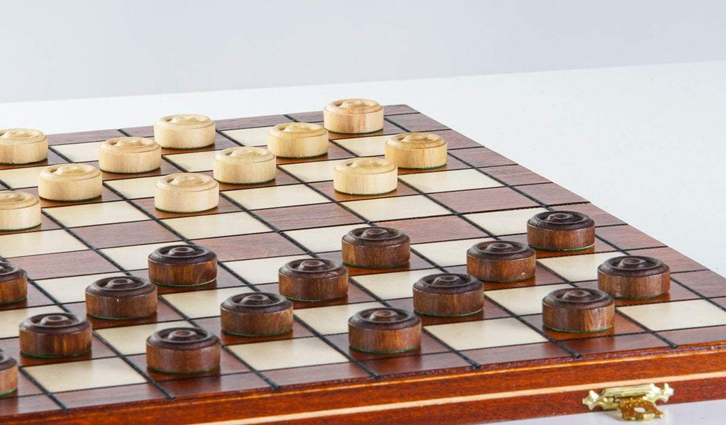 checkers tobacco " Vertical Pocket tin ... NICE !!! each hop must be over an adjacent marble and into the vacant space directly beyond it SINGLE REPLACEMENT PIECES: Wooden Checkers