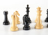 SINGLE REPLACEMENT PIECES: Woodgrain Finish Large Gloss Chessmen Piece