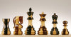 SINGLE REPLACEMENT PIECES: Zagreb 4" Inlaid Wood Chess Pieces Piece