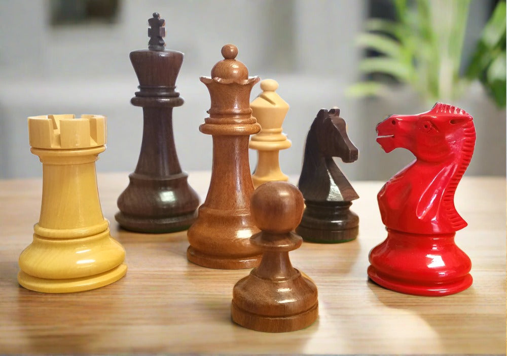 Single Standard Wood Chess Pieces - Piece - Chess-House
