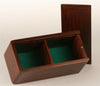 Sliding Lid Chess Box in Walnut (for most 3 to 3.25" pieces) - Box - Chess-House