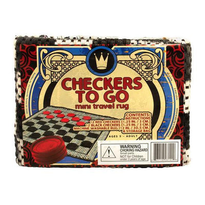 Checkers Cloth Set Checkers Sets: Wooden Boards & Game Pieces