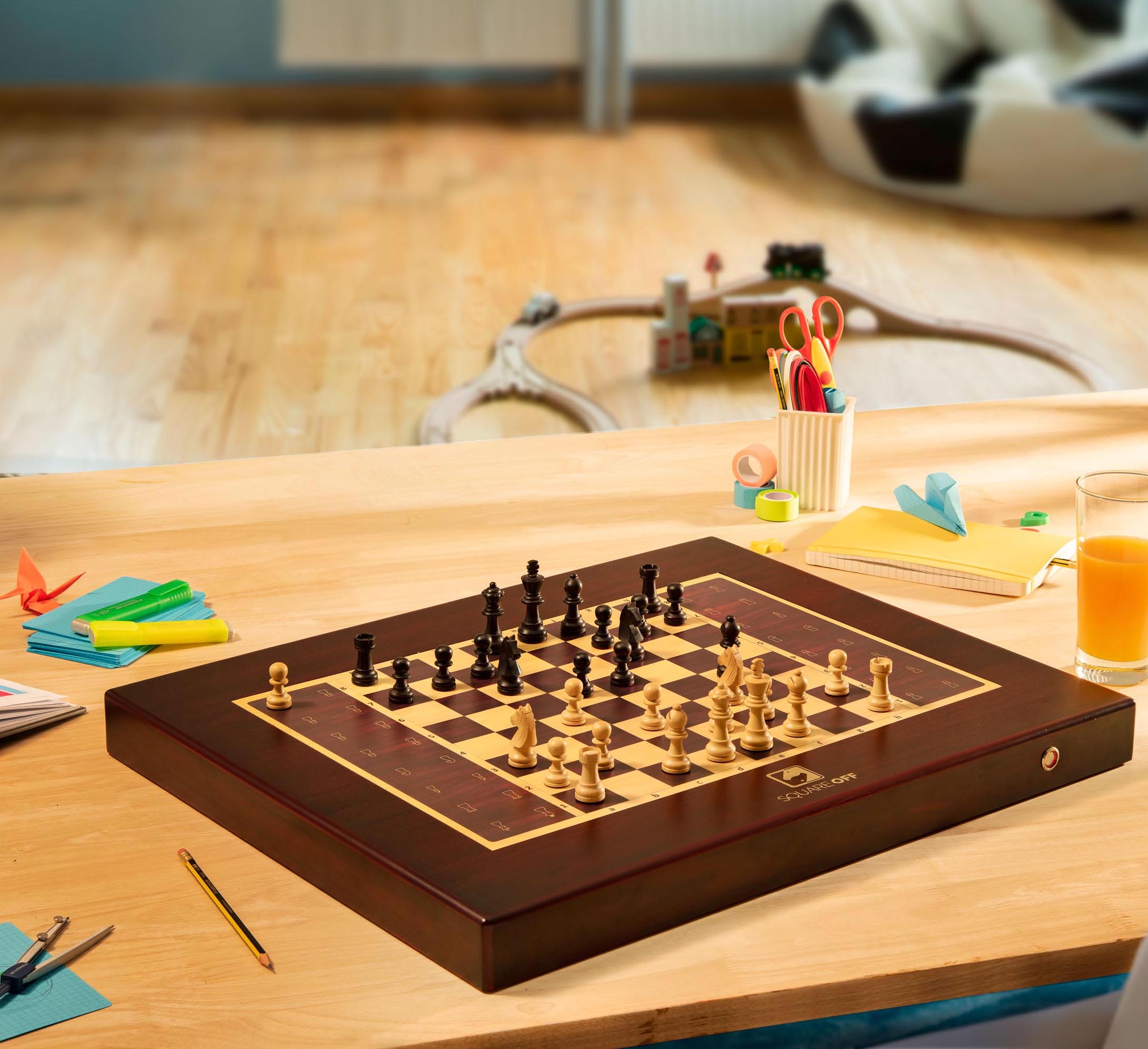 Square Off Chess Board - GRAND KINGDOM Chess Set