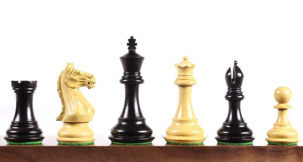 Supreme 3.75" Ebonized Chess Pieces Piece