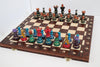 Sydney Gruber Painted 21" Ambassador Chess Set #11 The Warrior of Will - Chess Set - Chess-House