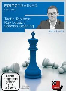 Tactic Toolbox: Spanish Opening / Ruy Lopez - Collins - Software DVD - Chess-House