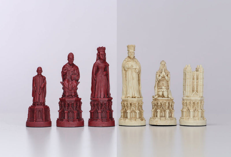 The Canterbury Cathedral Chess Pieces - SAC