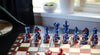 The High Flyer - Sydney Gruber Painted 21" Ambassador Chess Set #14 - Chess Set - Chess-House