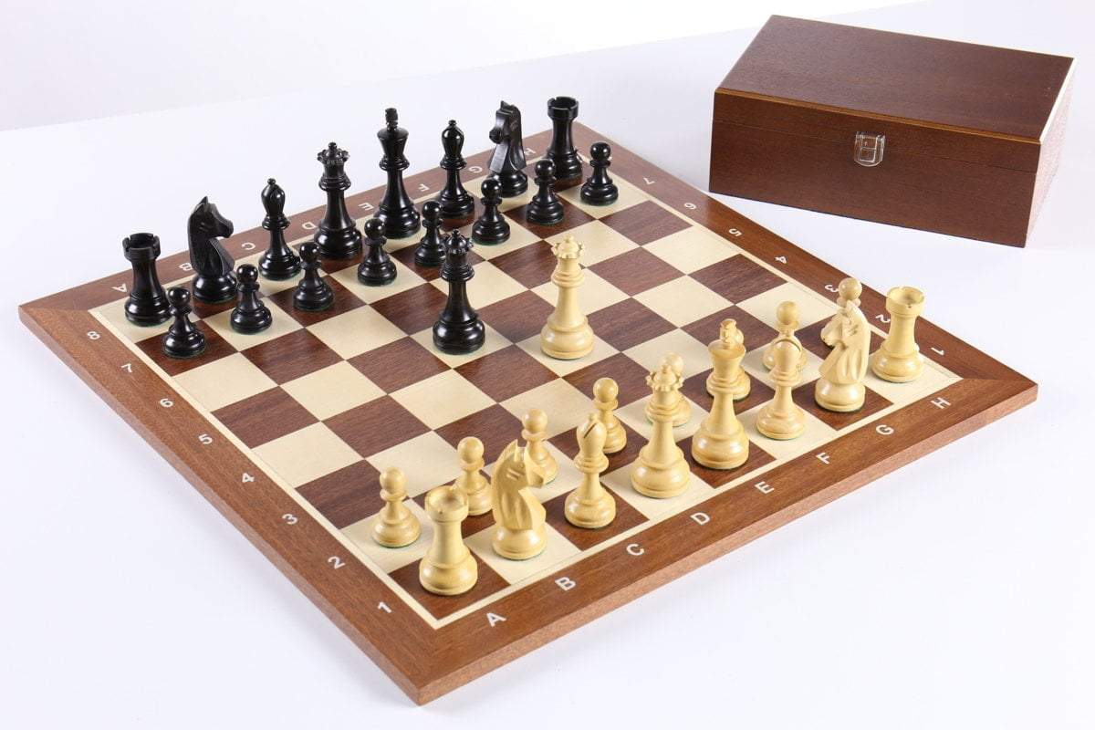The Scout Chess Set Combo with Storage Chess Set